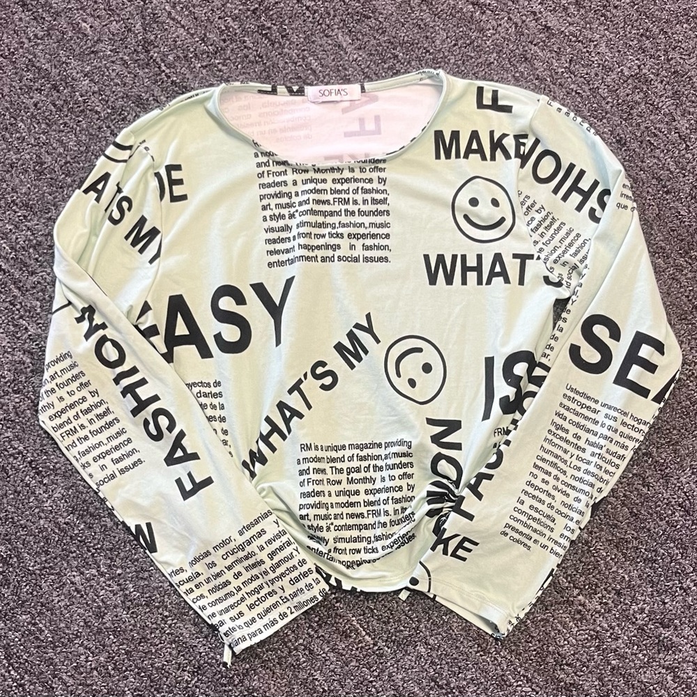 Sofia’s shirt